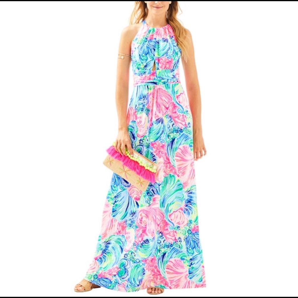 XS LILLY PULITZER MARTINA MAXI DRESS